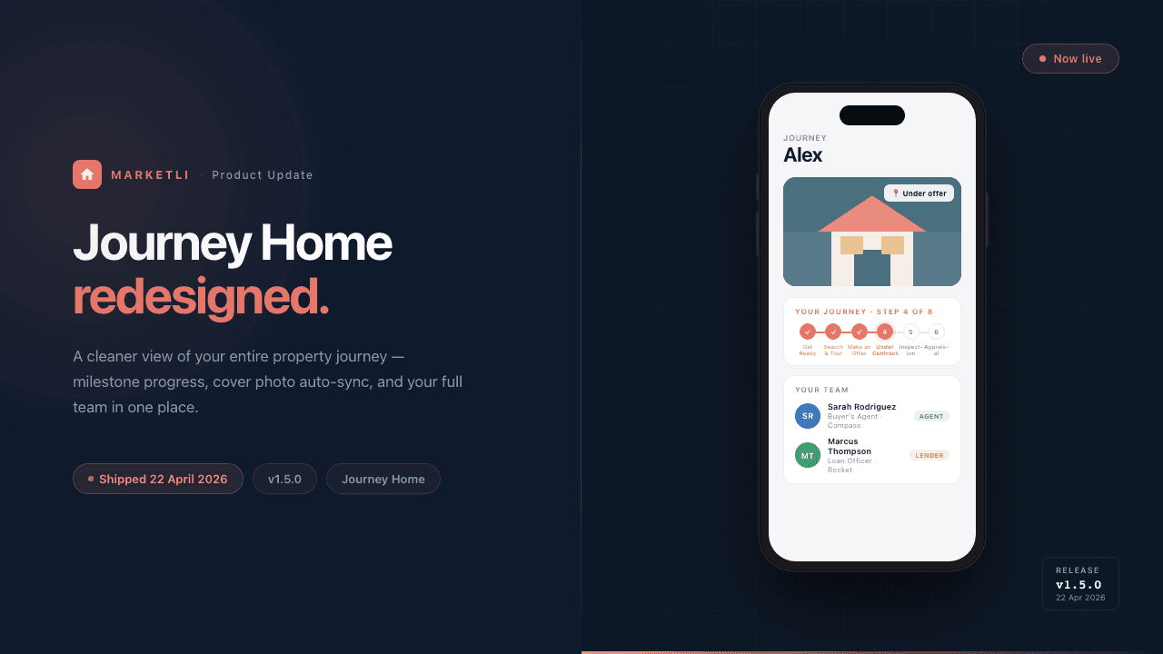 Journey Home redesigned